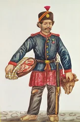Metzger in Persien